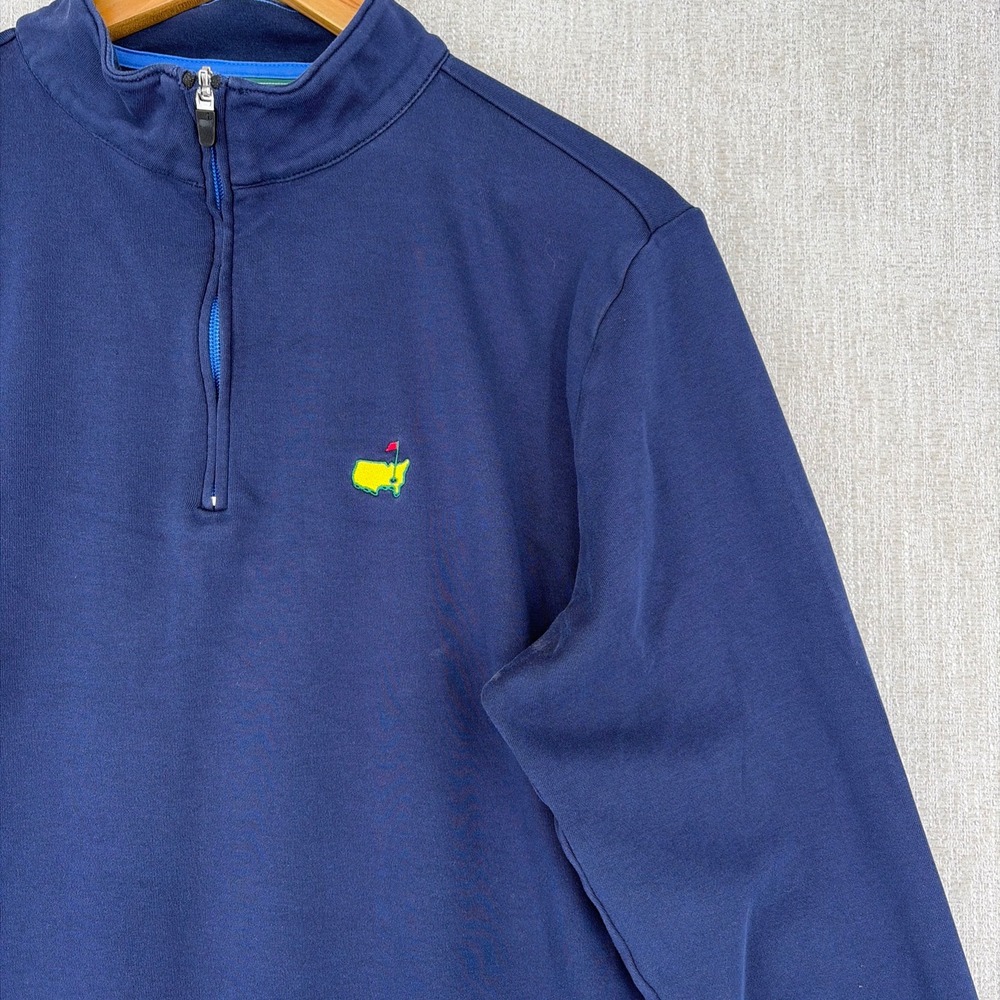 Masters Collection Pullover Sweater Medium Blue 1… - image 4